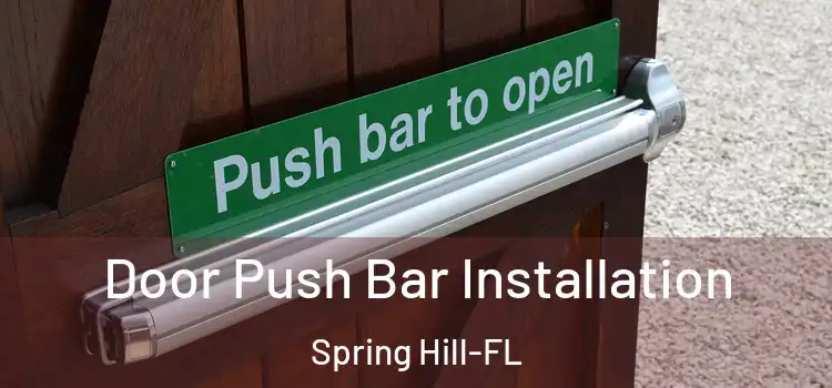  Door Push Bar Installation Spring Hill-FL